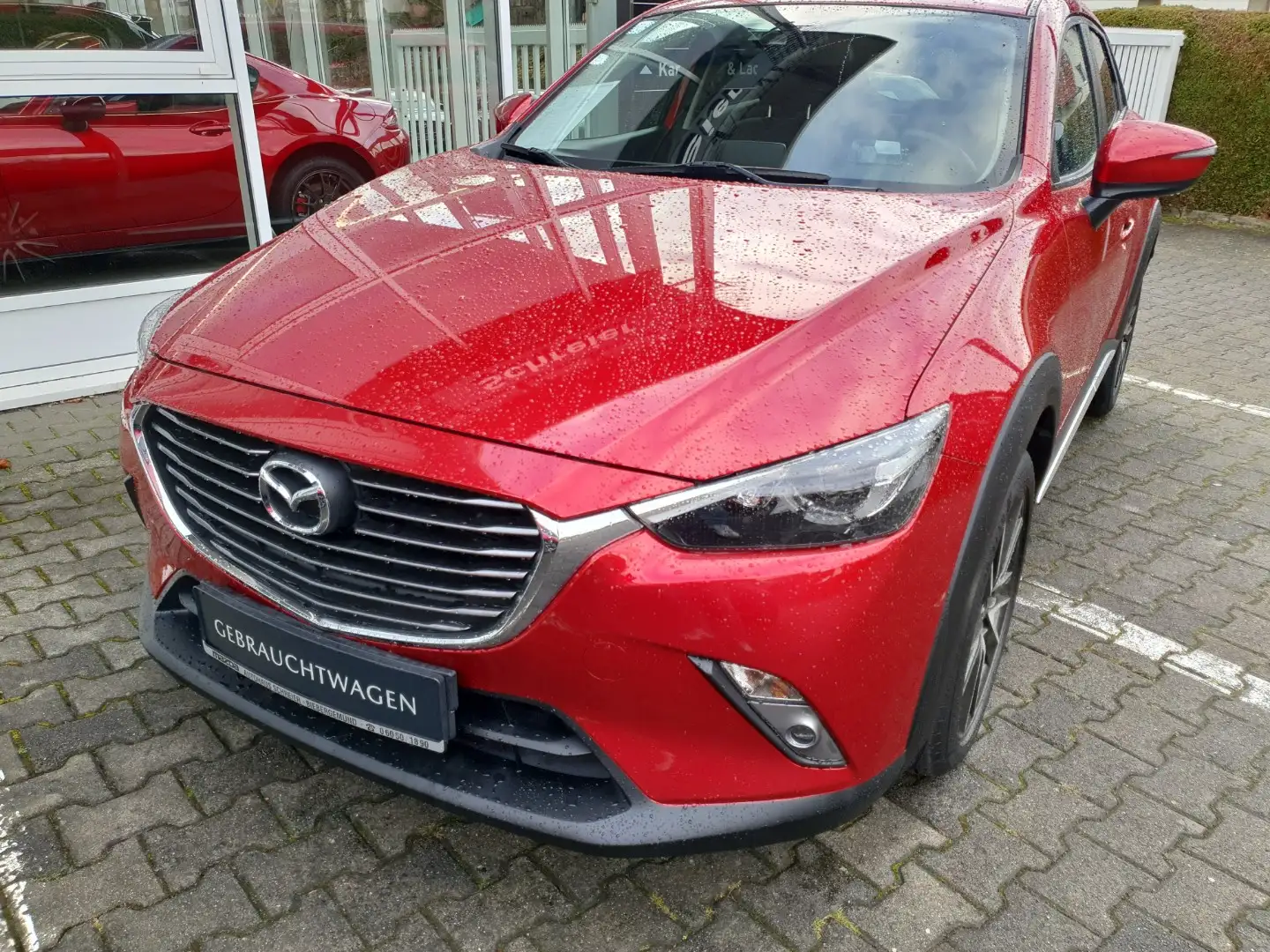 Mazda CX-3 Sports-Line 1.Hand,Garantie Rouge - 2