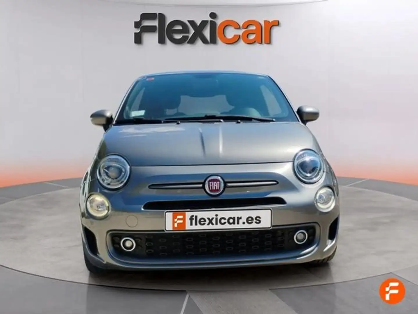 Fiat 500 1.2 Lounge Gris - 1