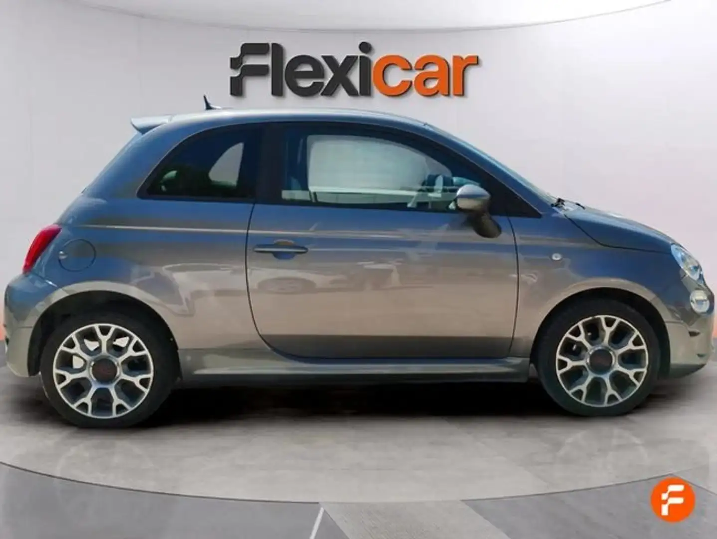 Fiat 500 1.2 Lounge Gris - 2