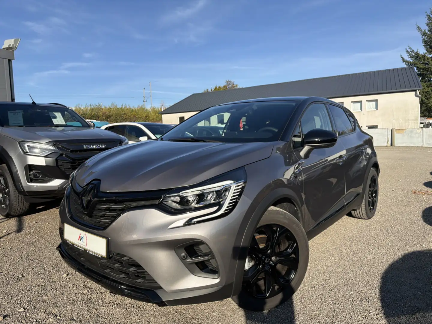 Renault Captur 1.3 MILD HYBRID 140 EDC RIVE GAUCHE Gris - 1