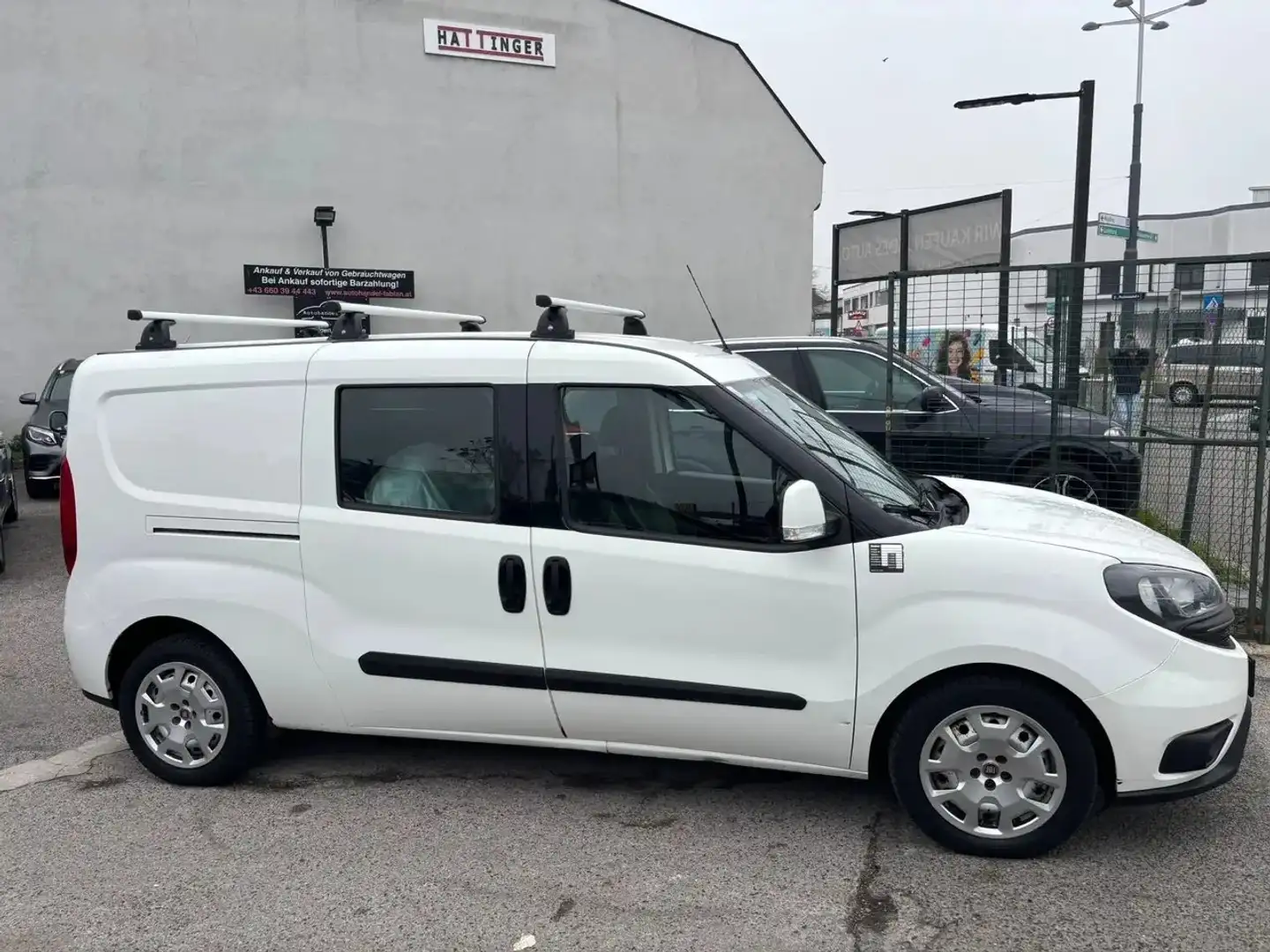 Fiat Doblo SX 1,6 MultiJet 105PS mit PICKERL 06/26 Parkhilfe Weiß - 2