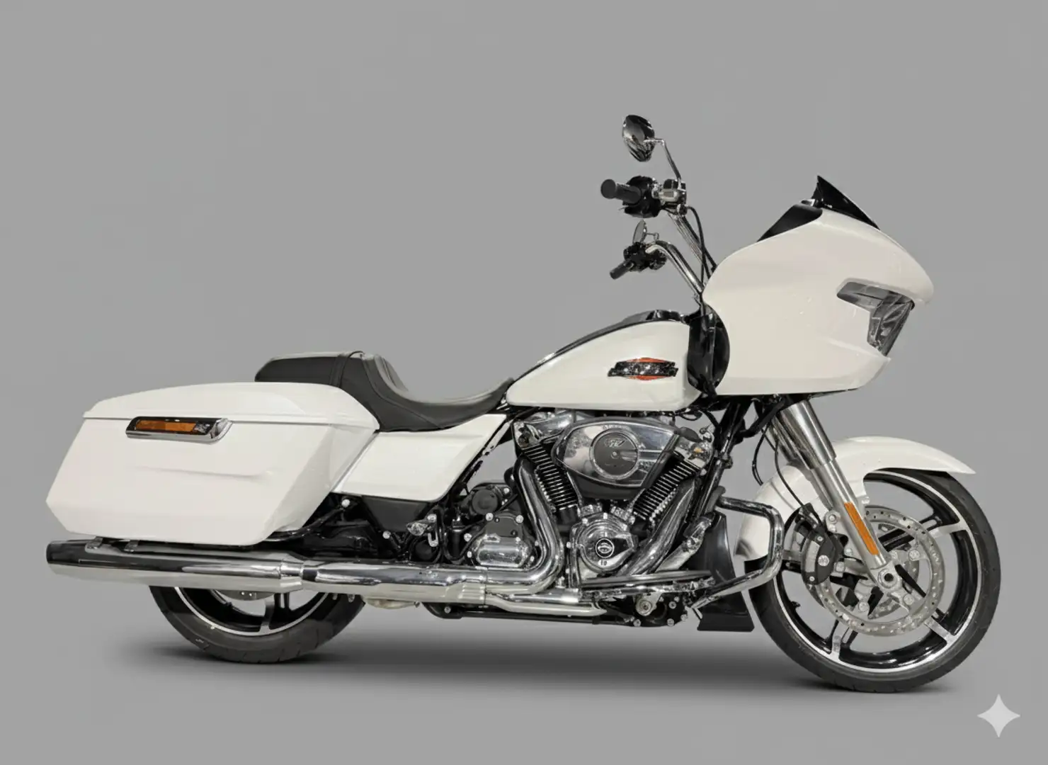 Harley-Davidson Road Glide Blanco - 2