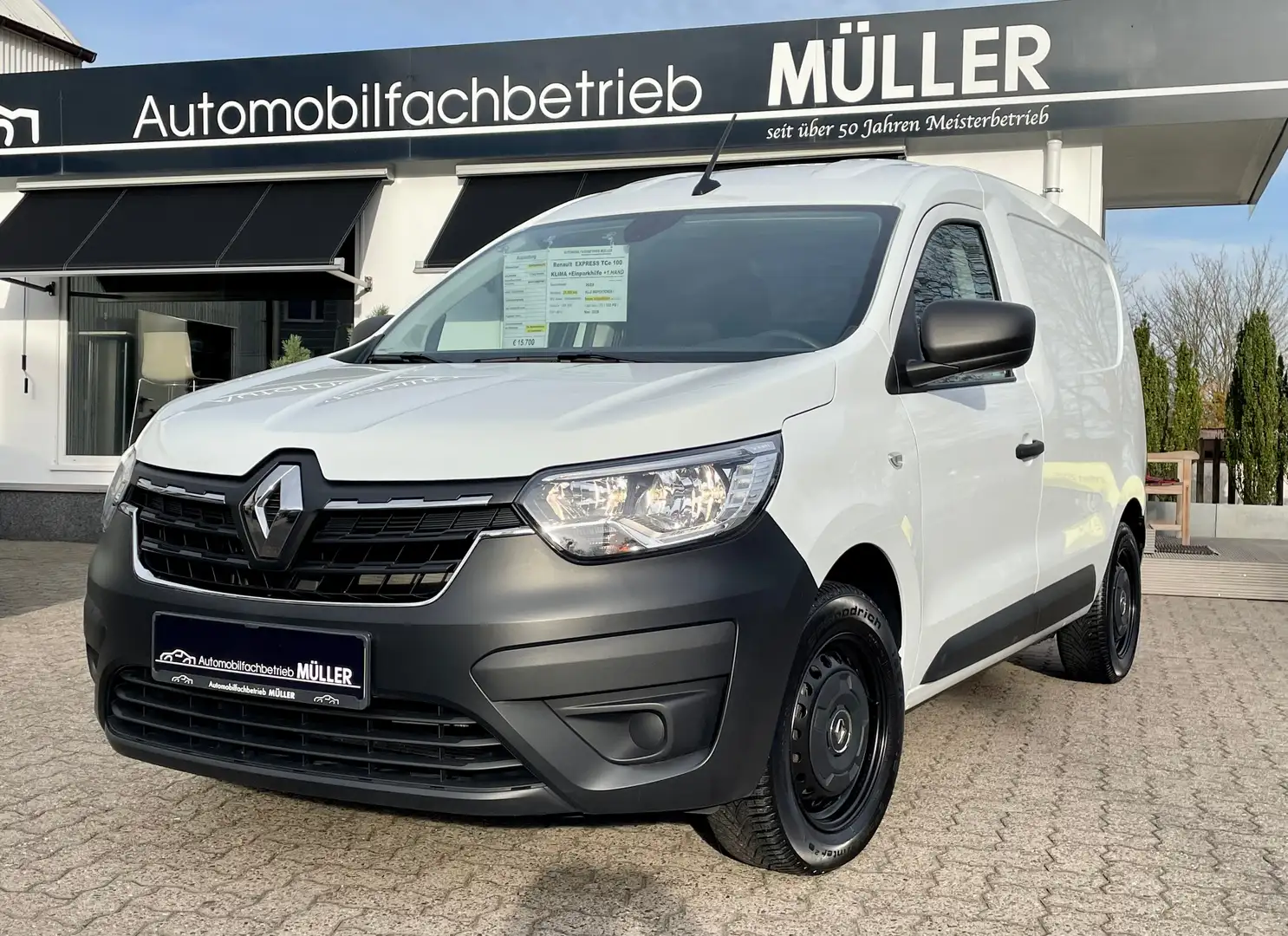 Renault Express TCe 100 "KLIMA"+PDC+1.Hand+Insp.NEU+TOPZUSTAND ! Weiß - 2