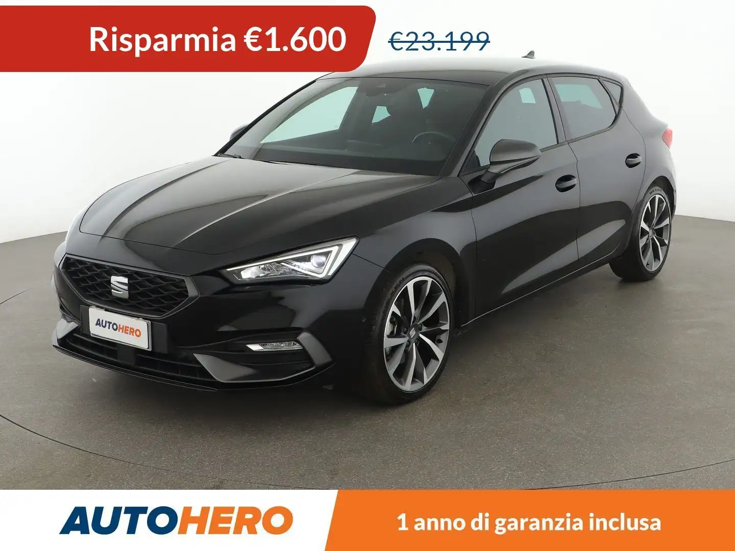 SEAT Leon 1.5 eTSI ACT FR 150 CV DSG MHEV Nero - 1