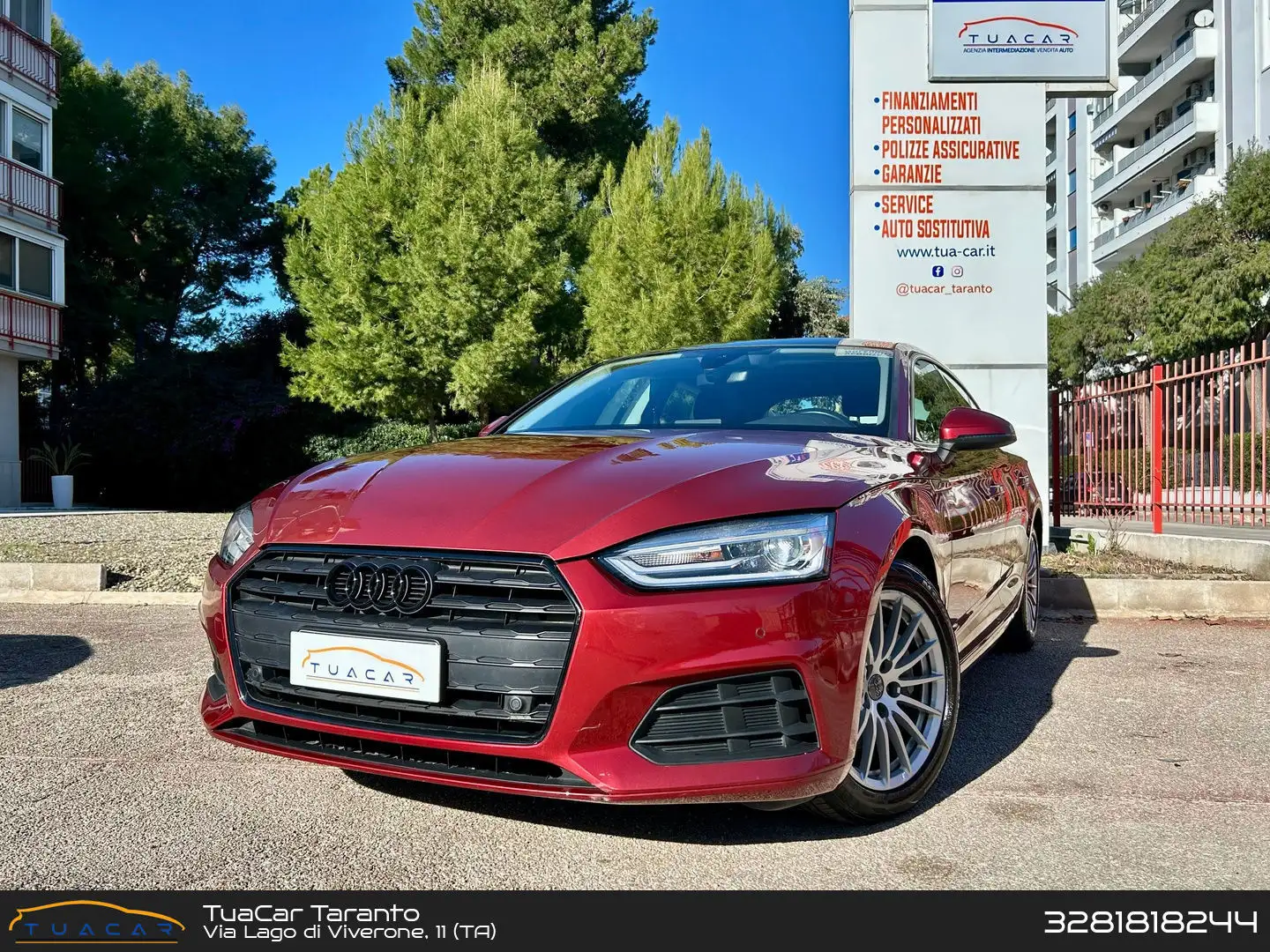 Audi A5 Business Sport 2.0 40 TDI Rosso - 1