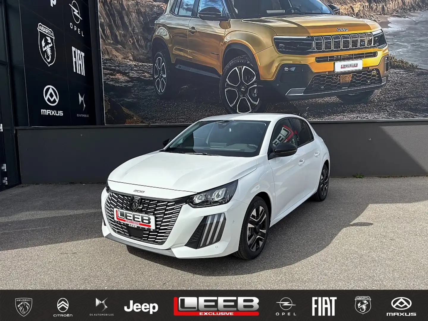 Peugeot 208 PureTech 100 S&S Allure inkl. Vision & Navigati... Weiß - 1