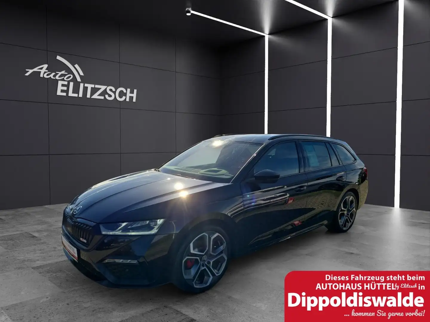 Skoda Octavia Combi RS 4x4 2.0 TDI DSG ACC AHK RFK Schwarz - 1