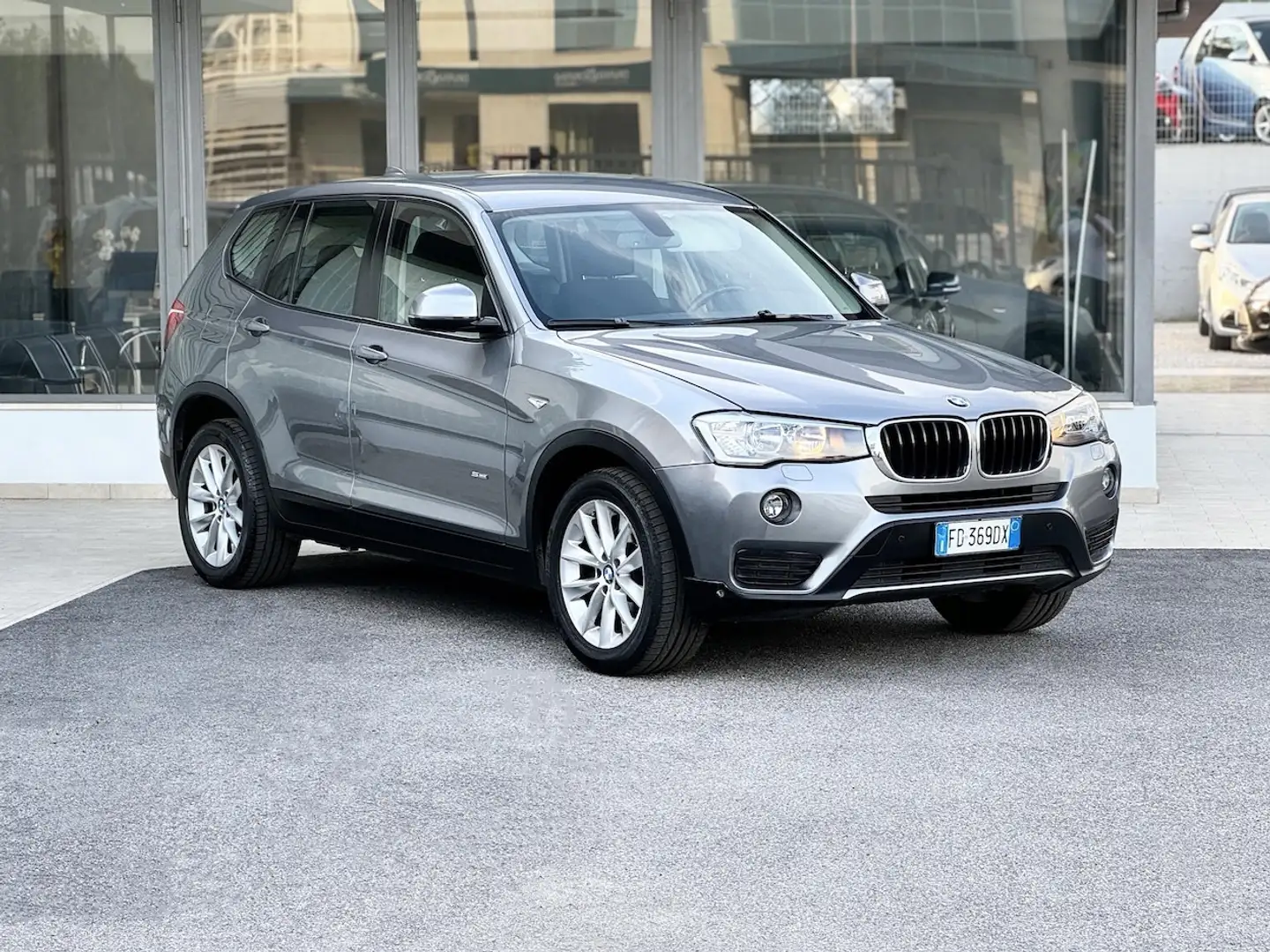 BMW X3 2.0 Diesel 150CV E6 Automatica - 2016 Argent - 1
