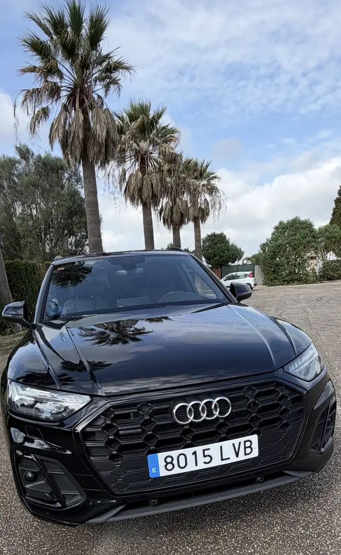 Audi Q5 55 TFSI e quattro S line 367 PS Negro - 1