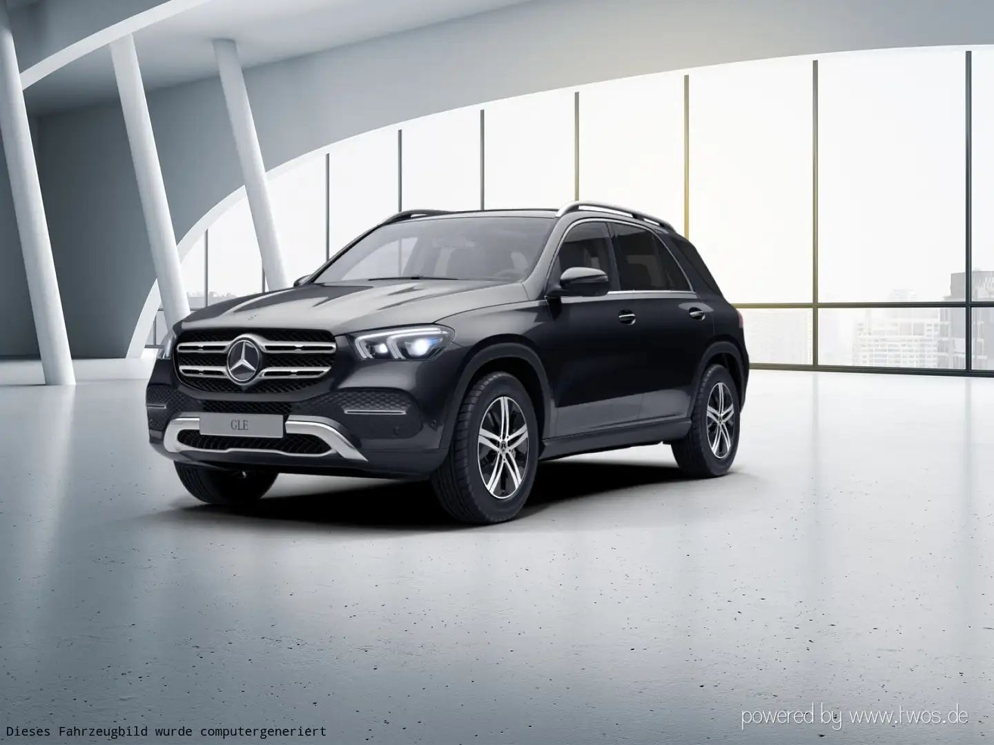 Mercedes-Benz GLE 450 GLE 450 4M Navi Pano.-Dach Distronic Keyless-Go Schwarz - 2