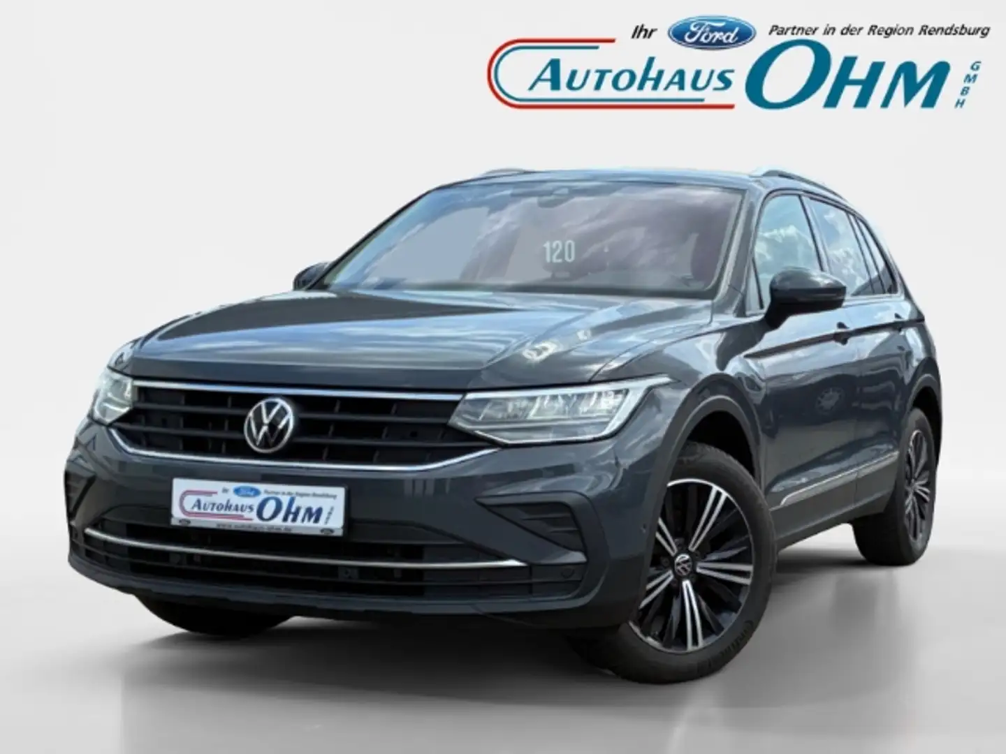 Volkswagen Tiguan Active 2.0 TDI BMT Start-Stopp - AHK - AUTOMATIK - Grau - 2