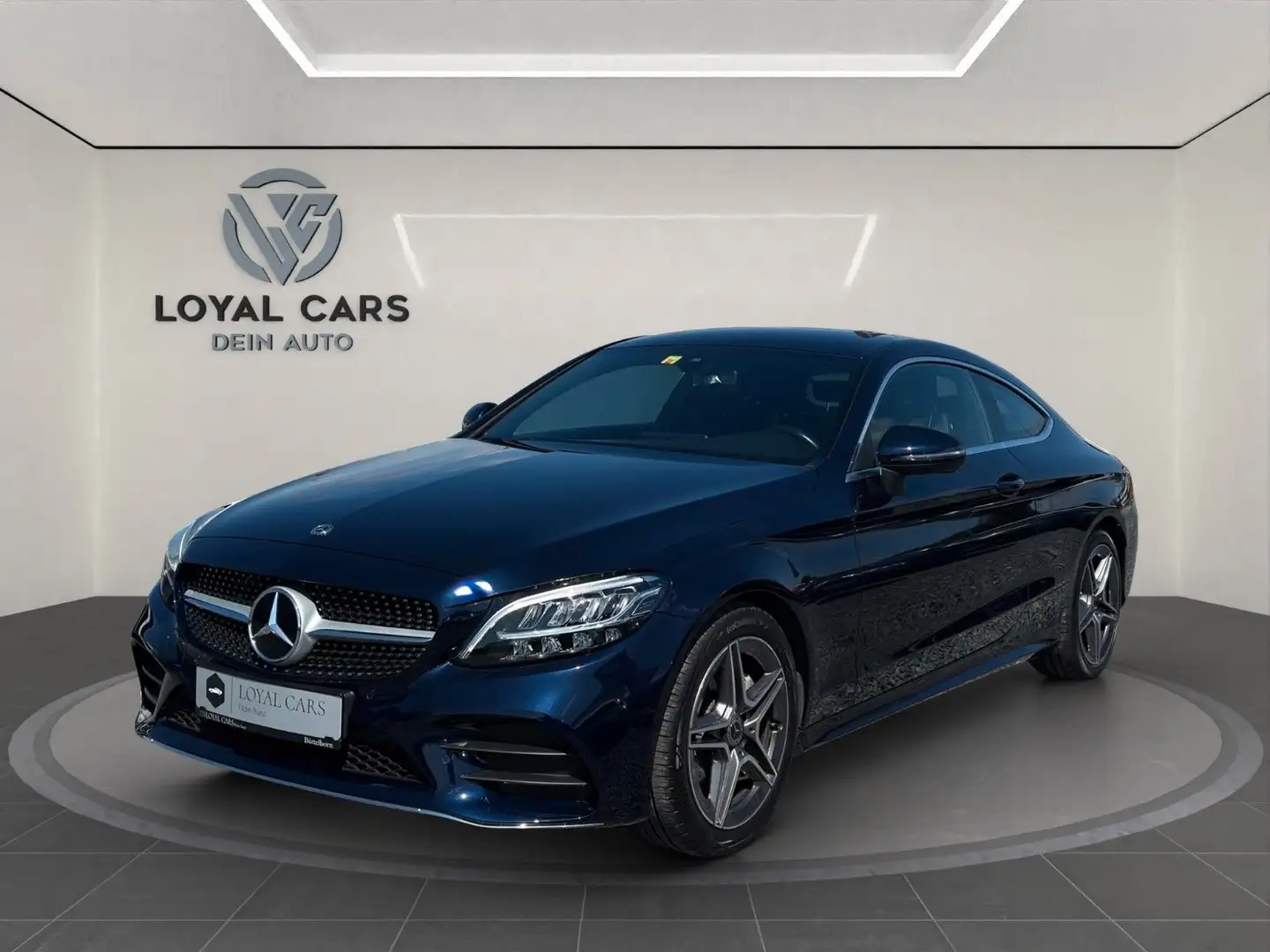 Mercedes-Benz C 200 Coupe*9G*AMG*Dig-Tacho*KAMERA*LED*NAVI Blau - 1