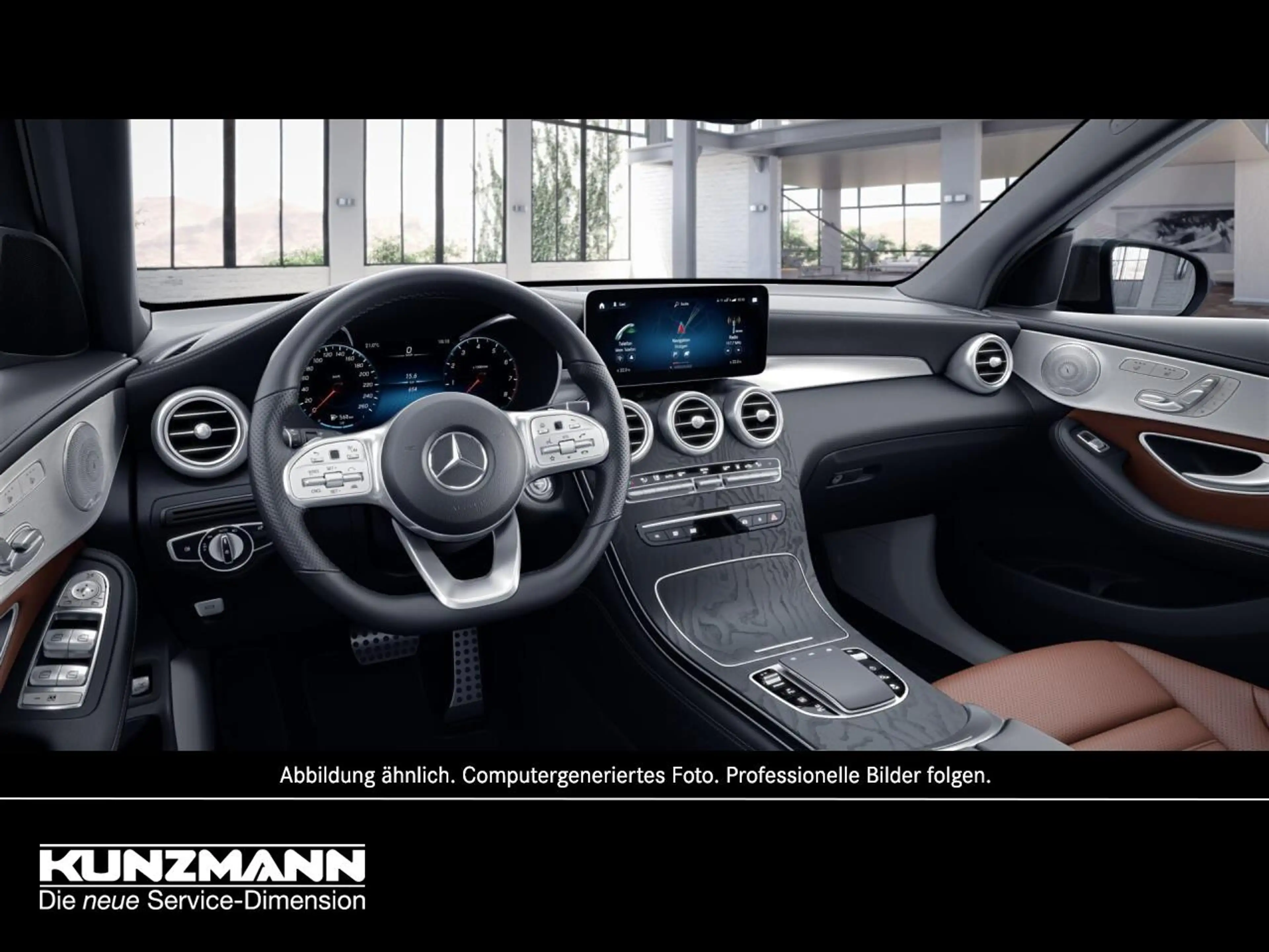 Mercedes-Benz GLC 300 e 4M AMG Night Distronic Panorama 360° — photo 2