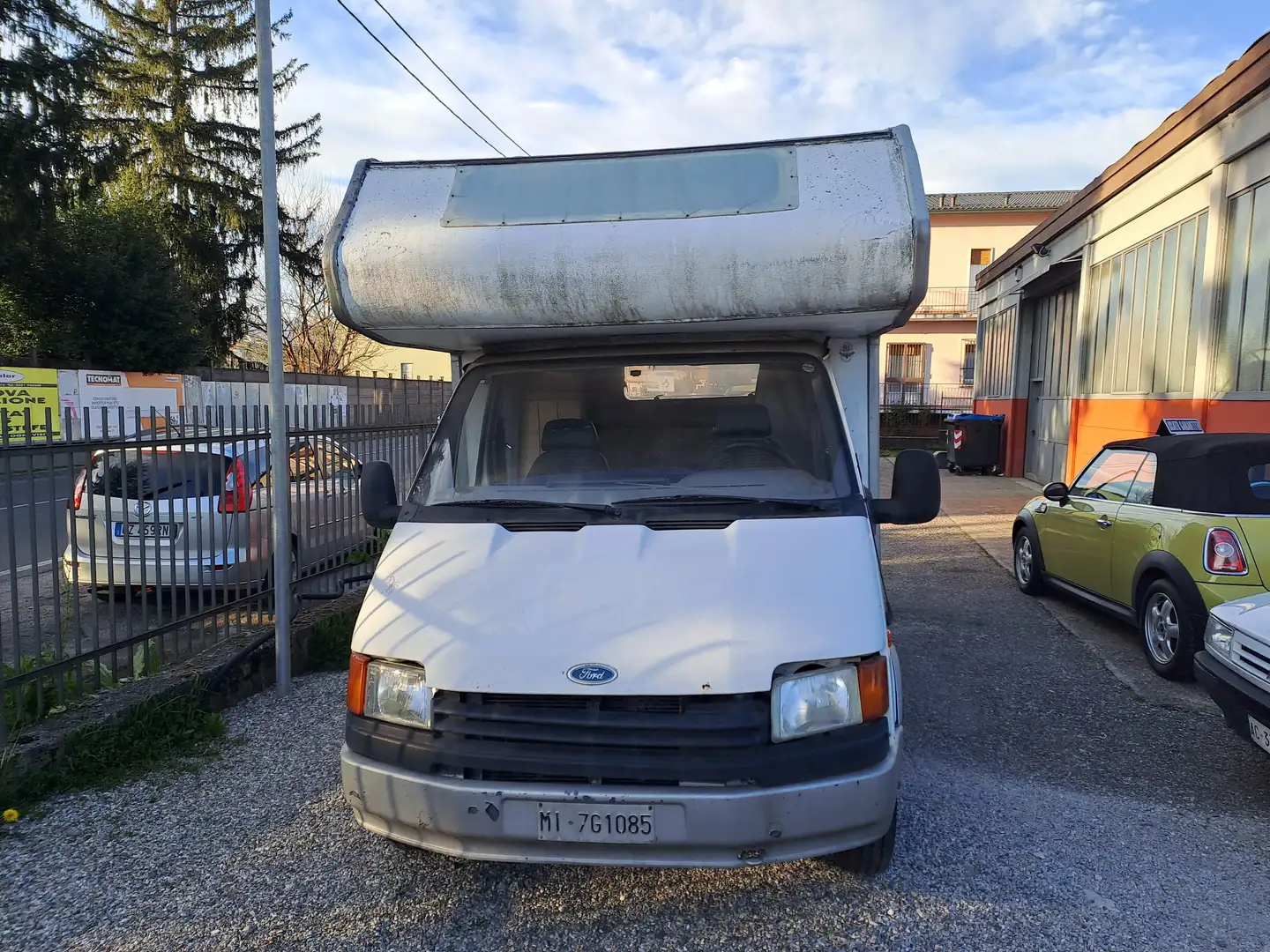 Ford transit camper 2.5 diesel gemellato Bianco - 2