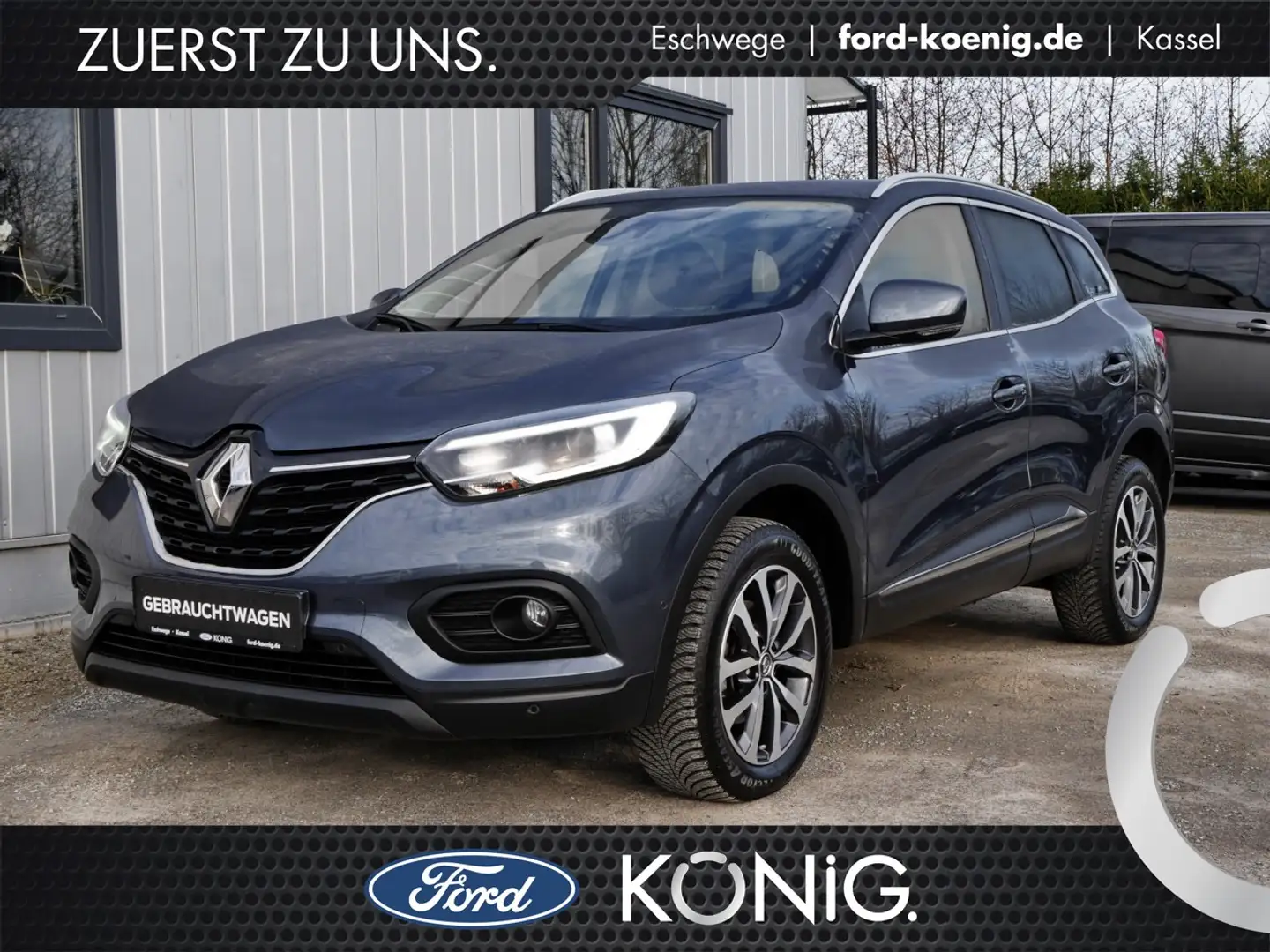 Renault Kadjar Zen 140 TCe ParkPilot+Sitzheizung+KeyFree Klima Gris - 1
