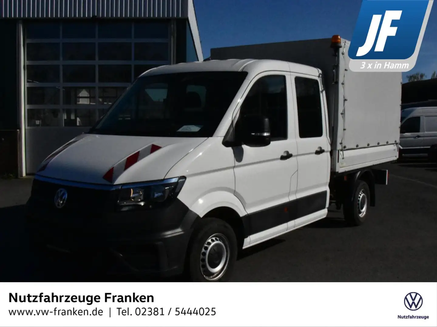 Volkswagen Crafter Doppelkabine mittlerer Radstand AHK KLIMA Weiß - 1