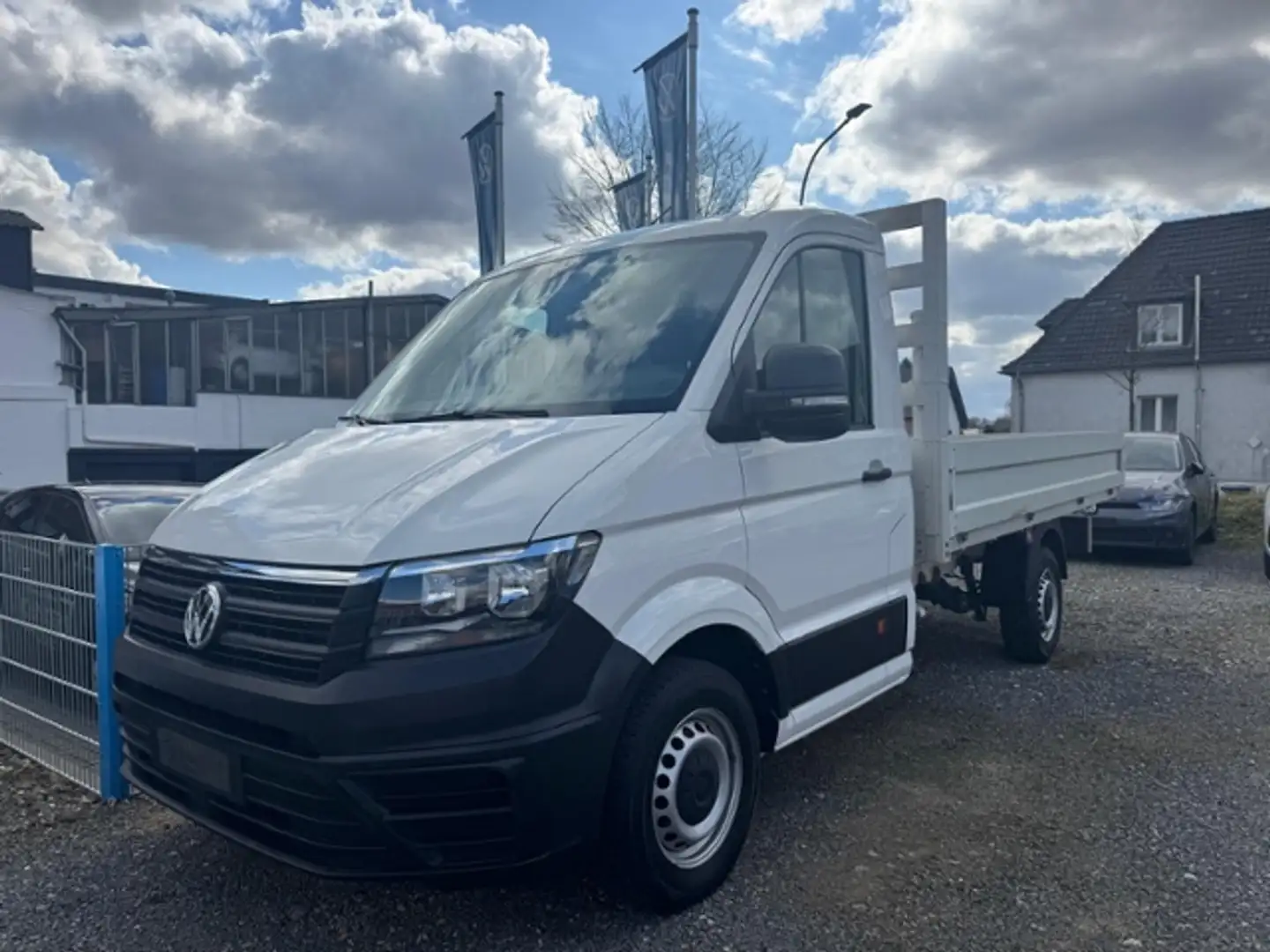 Volkswagen Crafter 2.0 TDI 35 Pritsche mittel KLIMA 3 SITZE Weiß - 2