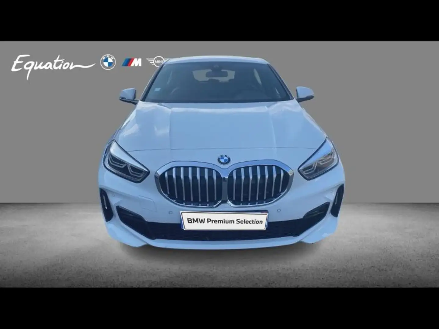 BMW 118 118iA 136ch M Sport DKG7 Blanc - 2