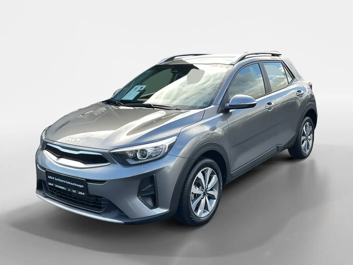 Kia Stonic 1.0 T-GDI Vision +DCT+Navi+R.Kam+Alwetter+ Grau - 2