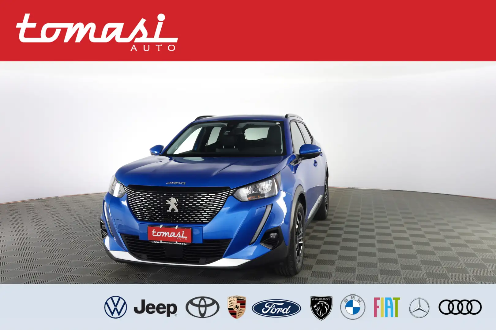 Peugeot 2008 BlueHDi 110 S&S Allure Pack PREZZO REALE - NO VINC Blu/Azzurro - 1
