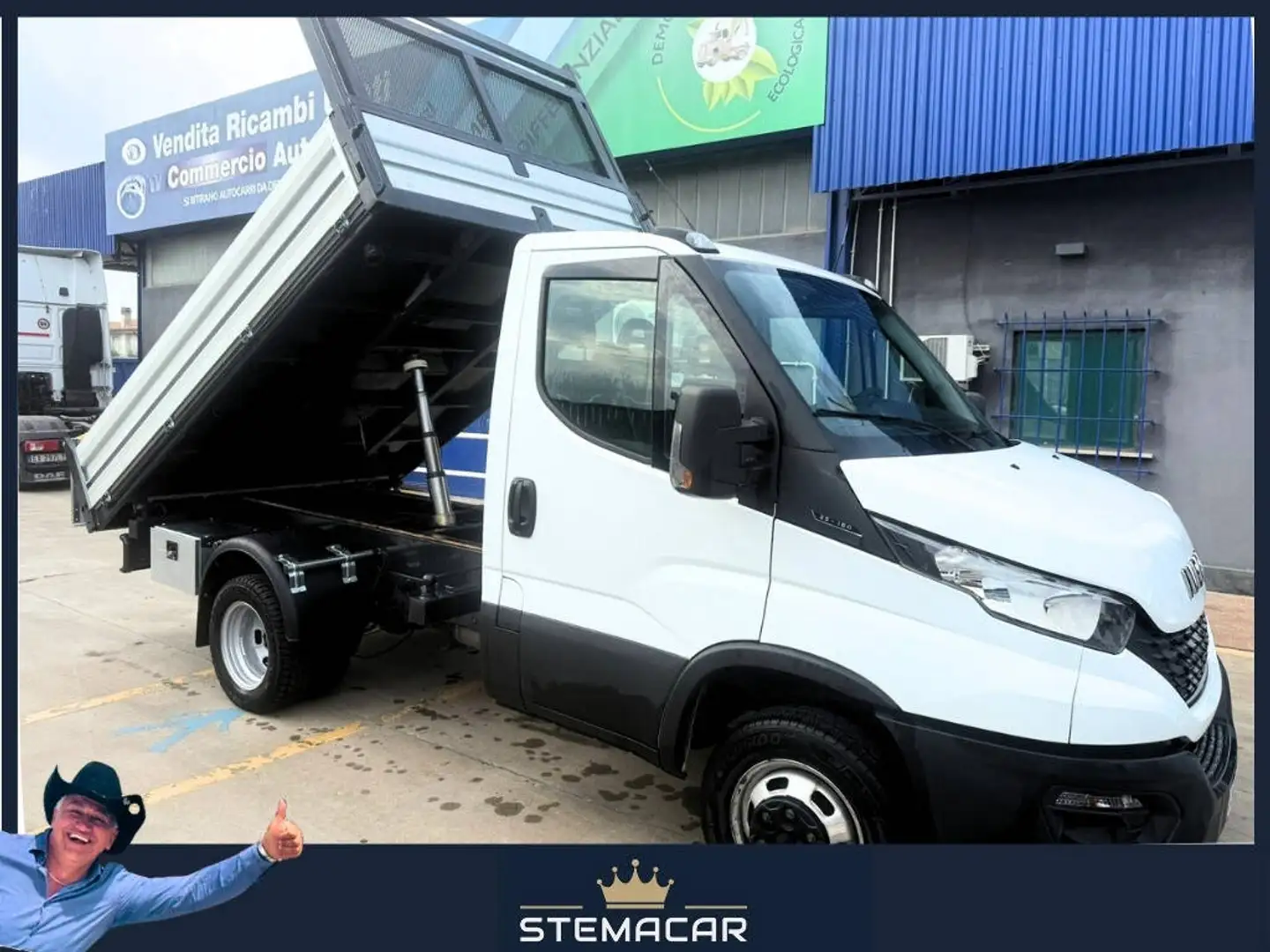 Iveco Daily 35.16 2019 35 C6H 2.3 3750 RIBALTABILE+IVA Bianco - 1