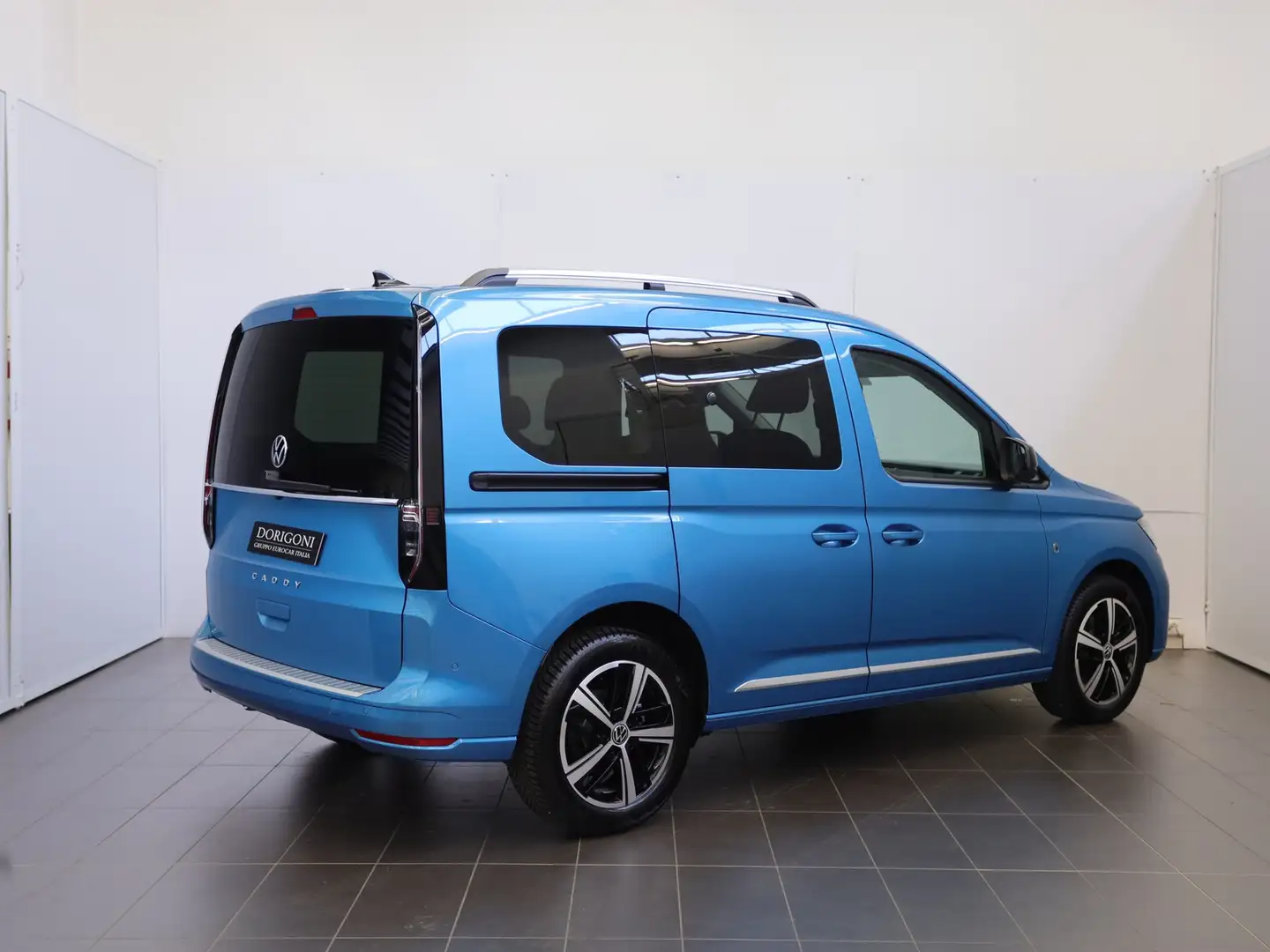 Volkswagen Caddy 2.0 tdi scr 122cv style dsg7 Bleu - 2