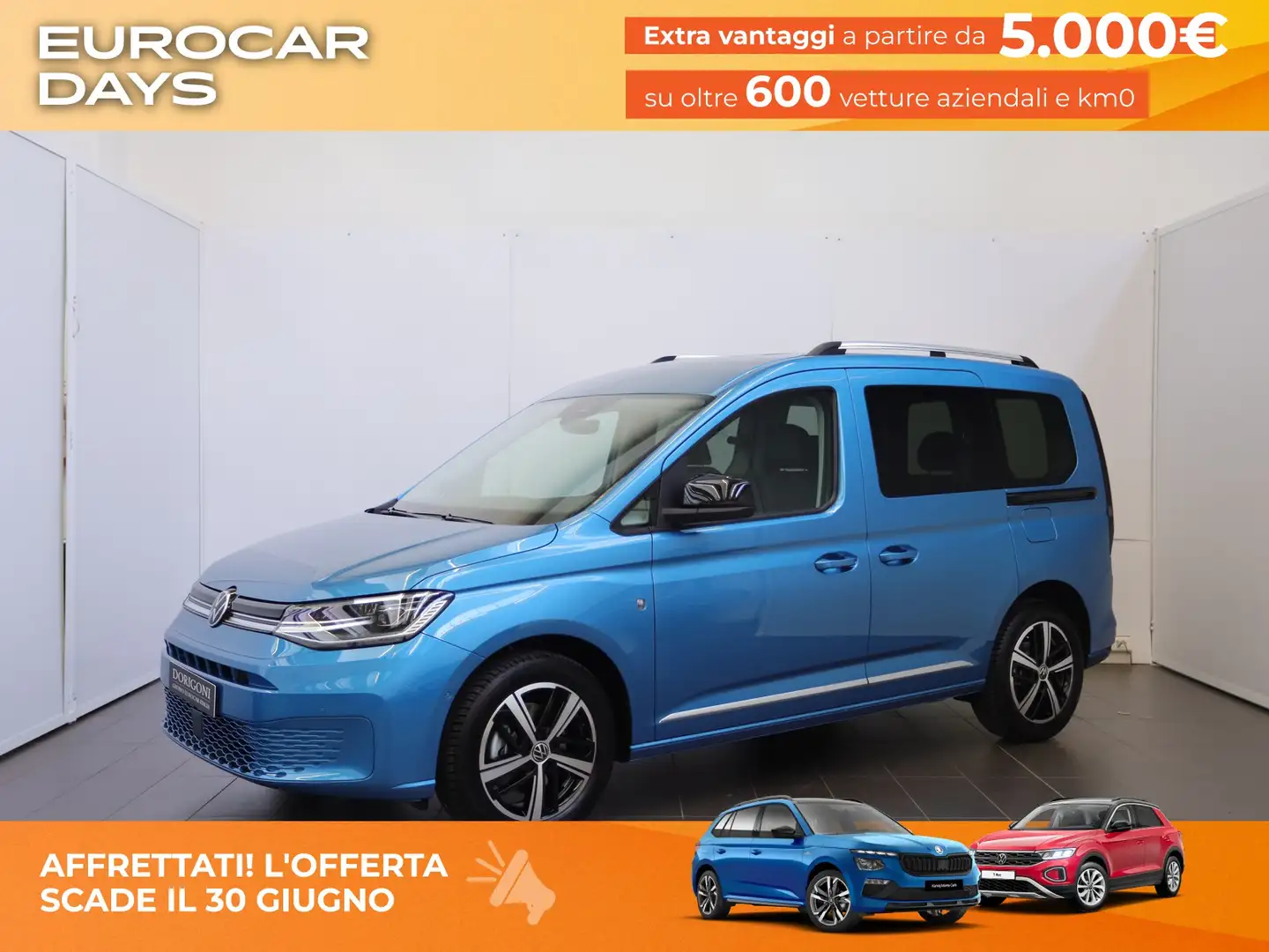 Volkswagen Caddy 2.0 tdi scr 122cv style dsg7 Blu/Azzurro - 1