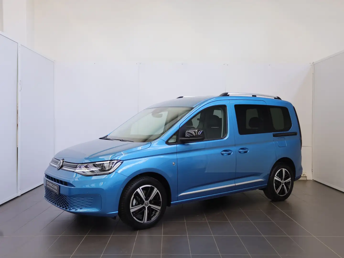 Volkswagen Caddy 2.0 tdi scr 122cv style dsg7 Bleu - 1