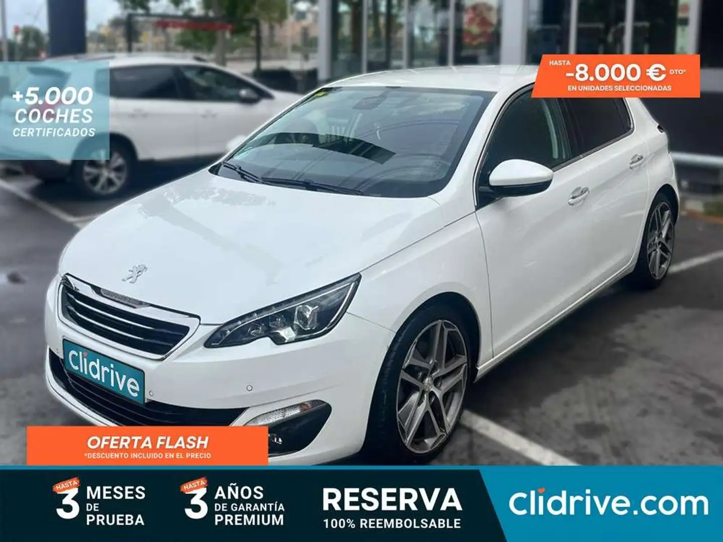Peugeot 308 2.0BlueHDi Allure EAT6 150 Blanco - 1