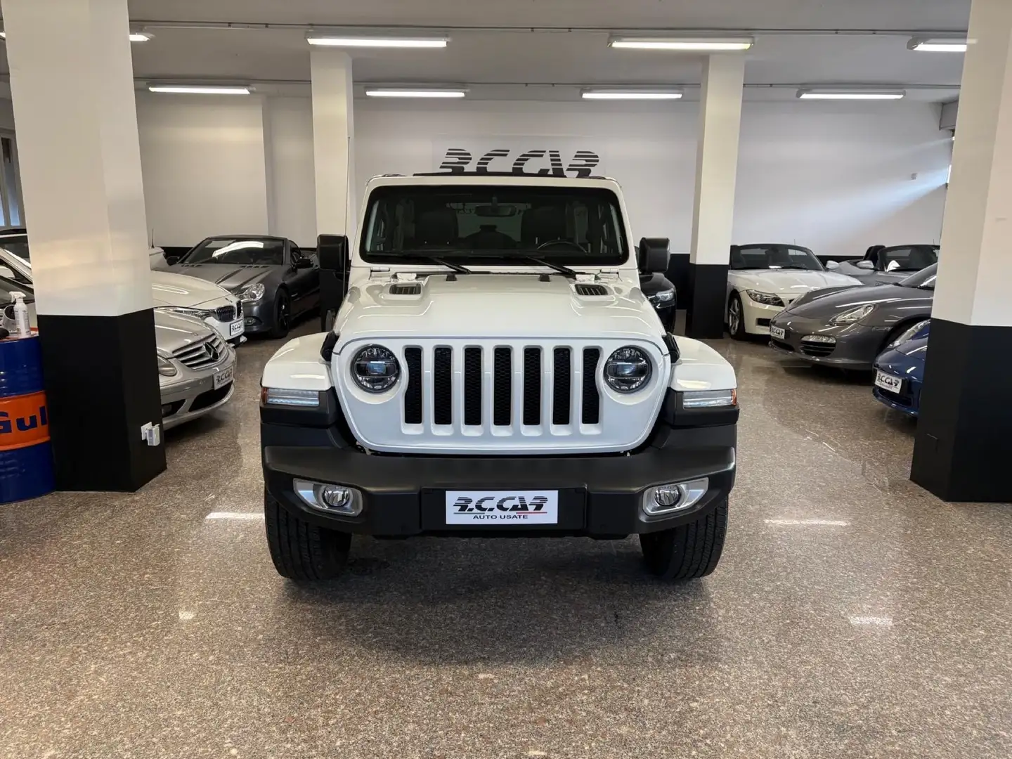 Jeep Wrangler Unlimited 2.2 mjt Sahara II auto Bianco - 1