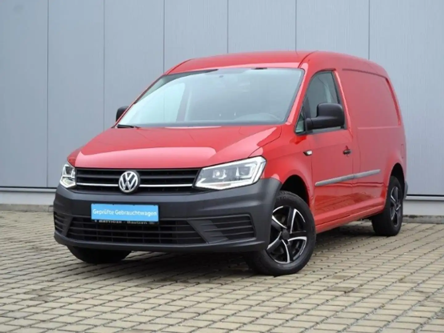 Volkswagen Caddy Commerce 2.0 TDI Kasten EcoProfi AHK/STAND-HZ/XEN Rot - 2
