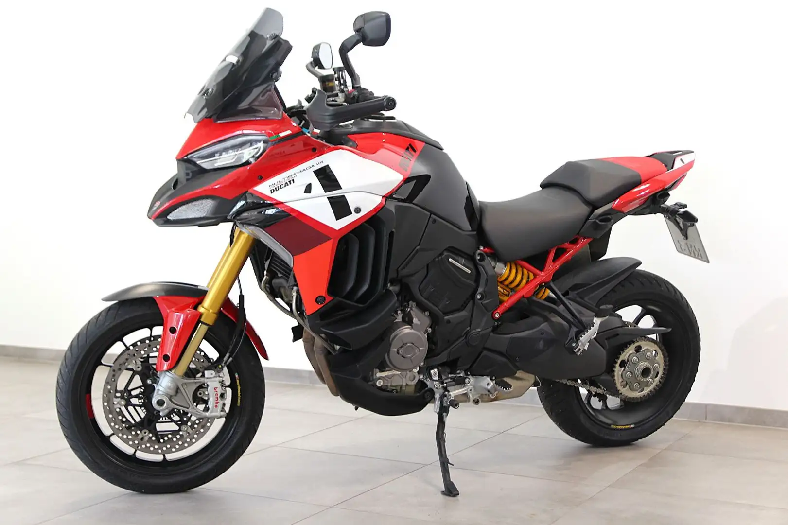 Ducati Multistrada V4 Pikes Peak / Koffer / RS Heck Roşu - 1