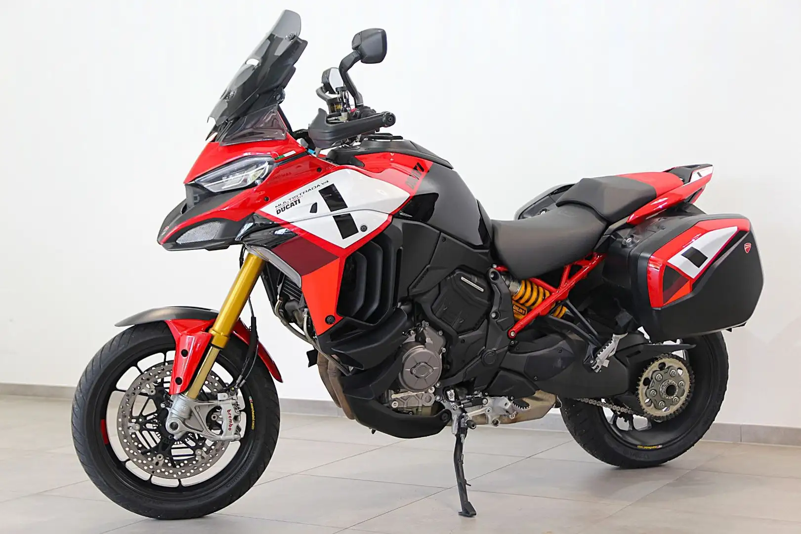 Ducati Multistrada V4 Pikes Peak / Koffer / RS Heck Roşu - 2