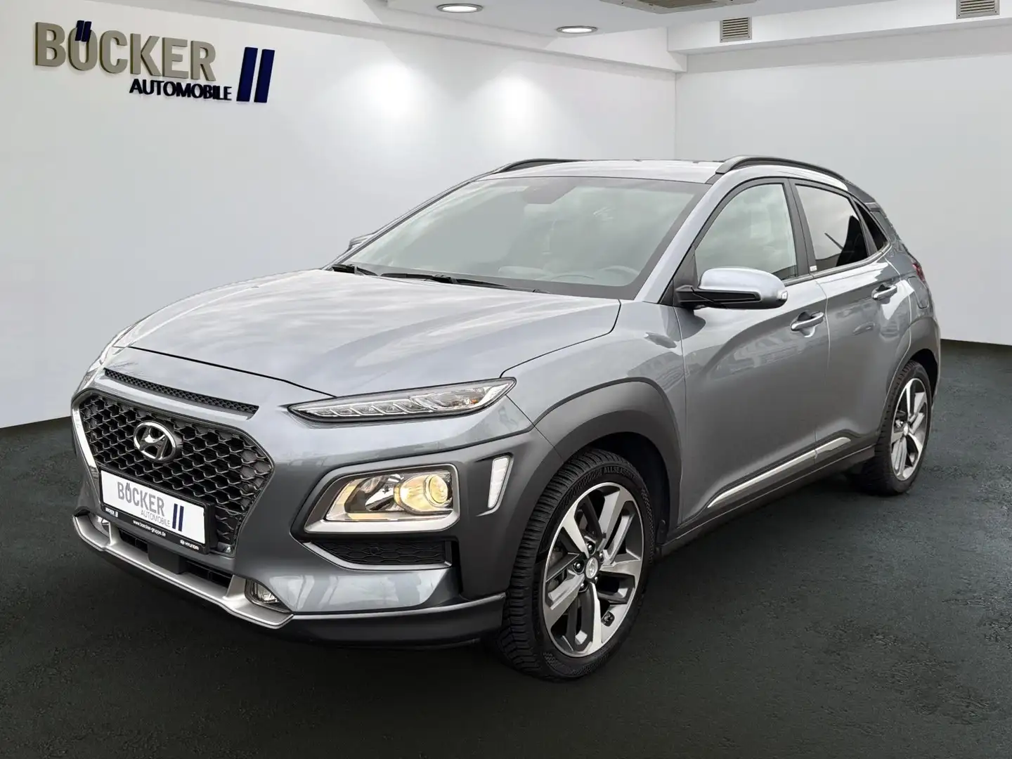 Hyundai KONA 1.6 CRDi 2WD Style AHK KRELL HUD TWA Navi Silber - 1