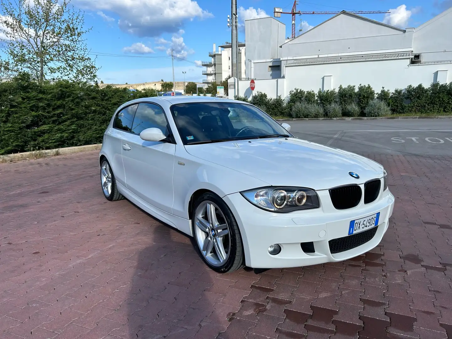 BMW 123 123d Coupe Msport dpf White - 1