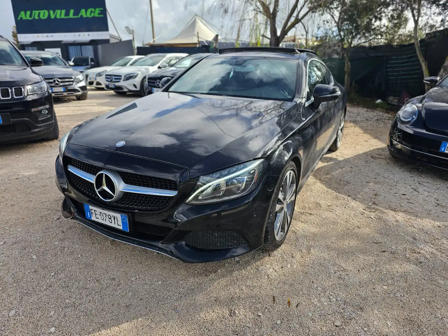 Mercedes-Benz C 220 C Coupe 220 d Sport auto Schwarz - 1