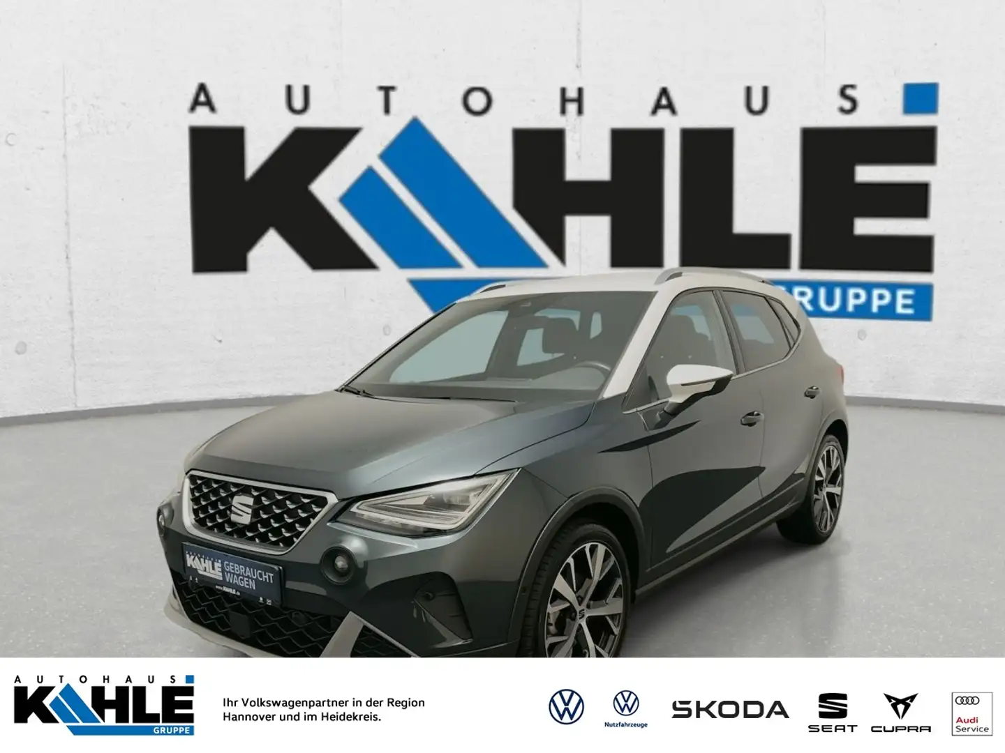 SEAT Arona 1.0 TSI DSG Xperience Klima Navi Rückfahrkamera Grau - 1