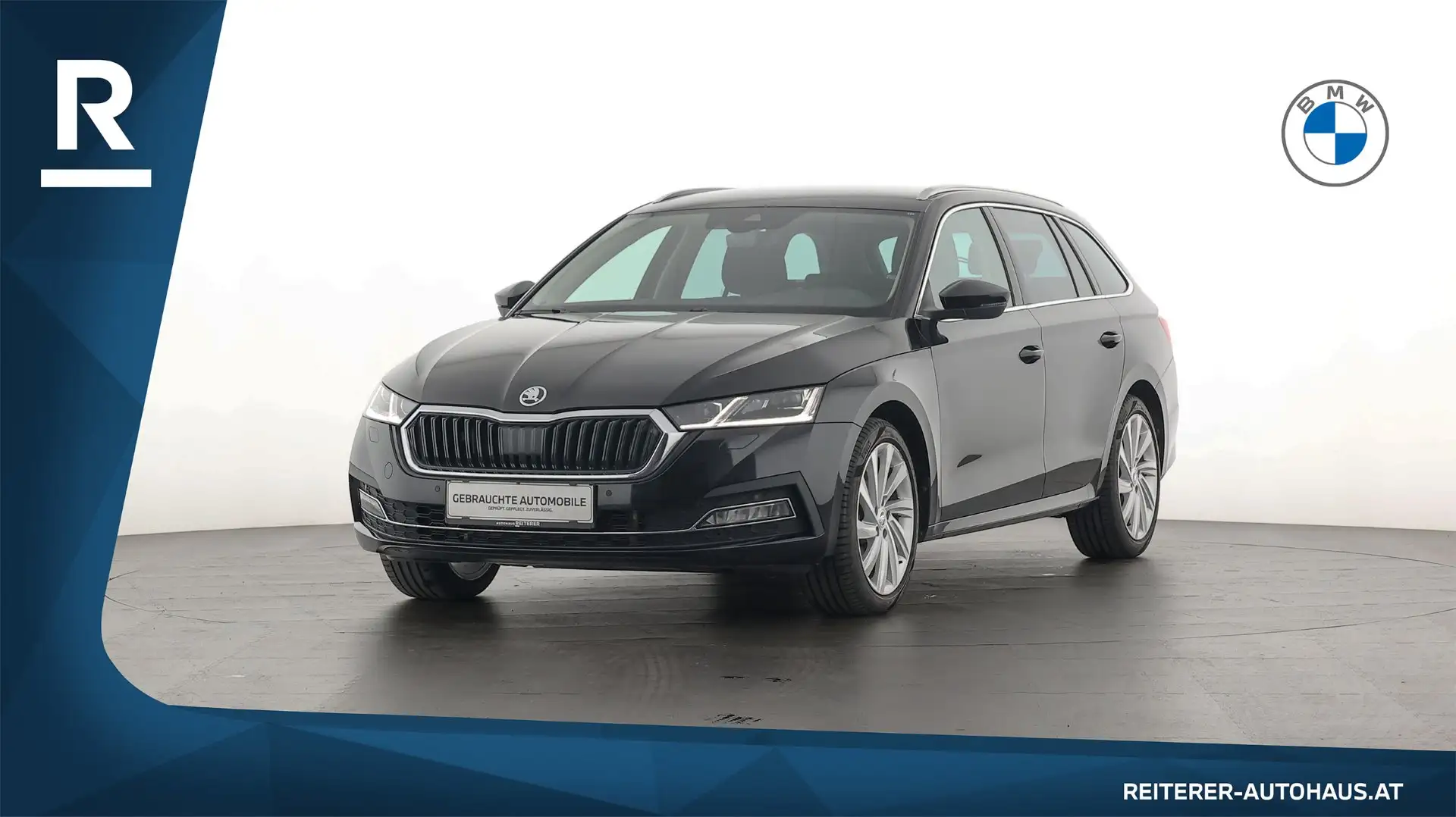 Skoda Octavia Combi 2,0 TDI 4x4 Style DSG Schwarz - 1
