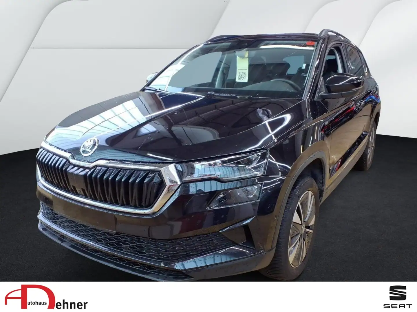Skoda Karoq Selection 1.5 TSI DSG PANO+ACC+MATRIX+AHK Klima Schwarz - 1