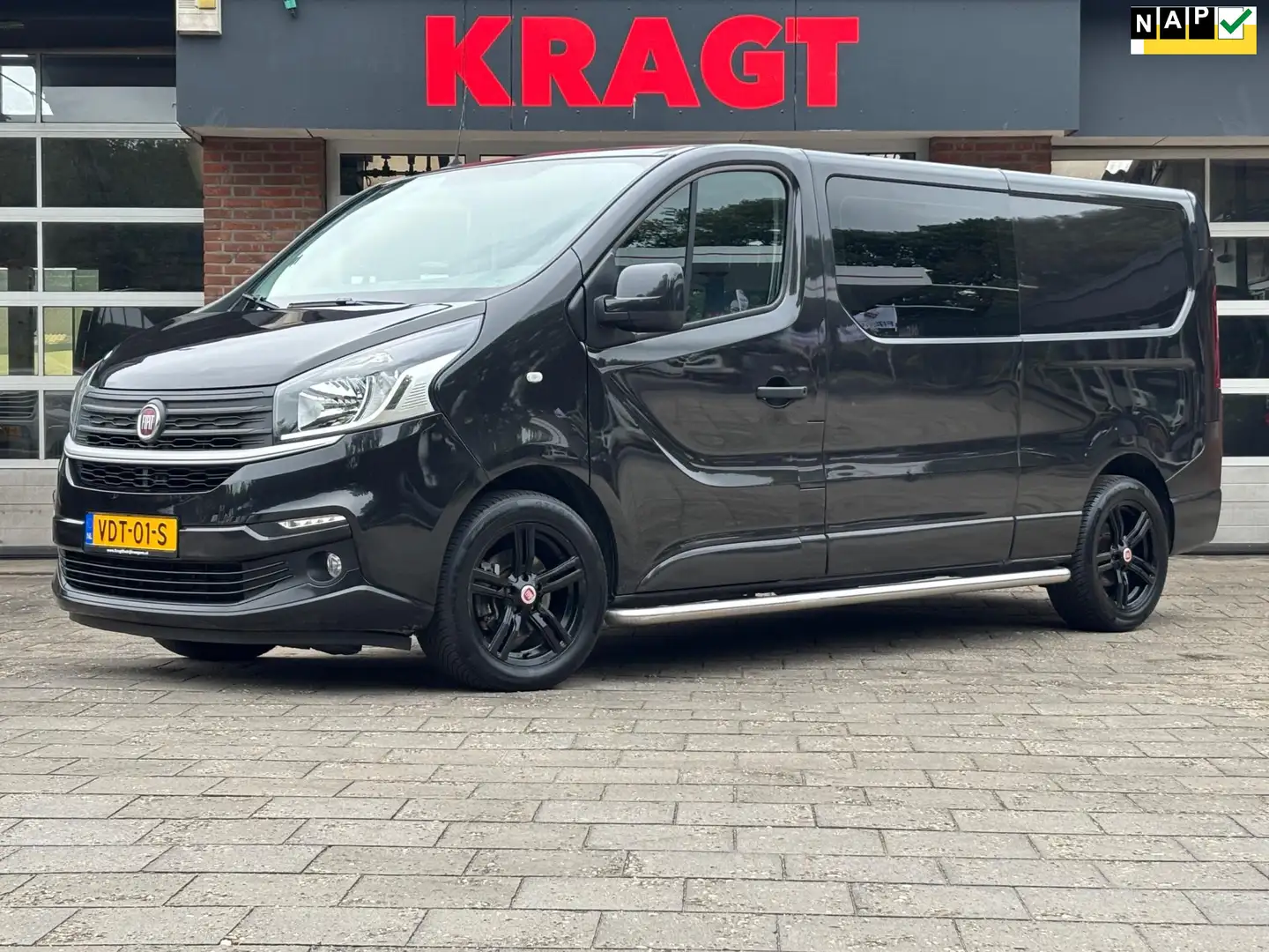Fiat Talento 2.0 MultiJet L2H1 Business Pro Dubbelcabine, euro6 Zwart - 1