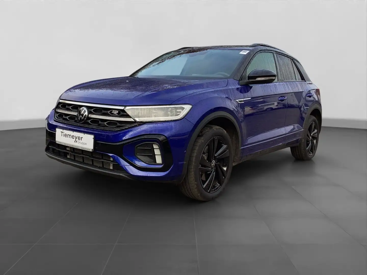Volkswagen T-Roc 2.0 TDI DSG R-LINE BLACK LM18 PANO AHK KAM Blau - 2