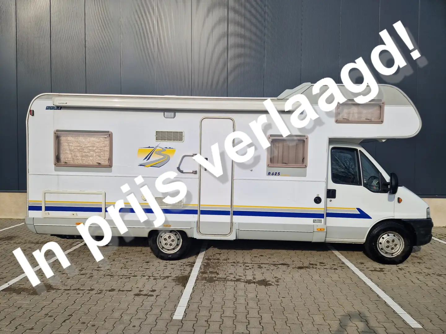 Fiat 1010 BÜRSTNER A625 ACTIVE 6PERS.128PK GARANTI Bianco - 1