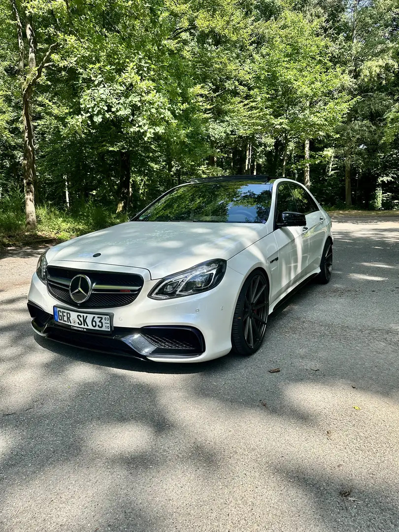 Mercedes-Benz E 63 AMG S 4Matic Speedshift MCT Blanc - 1