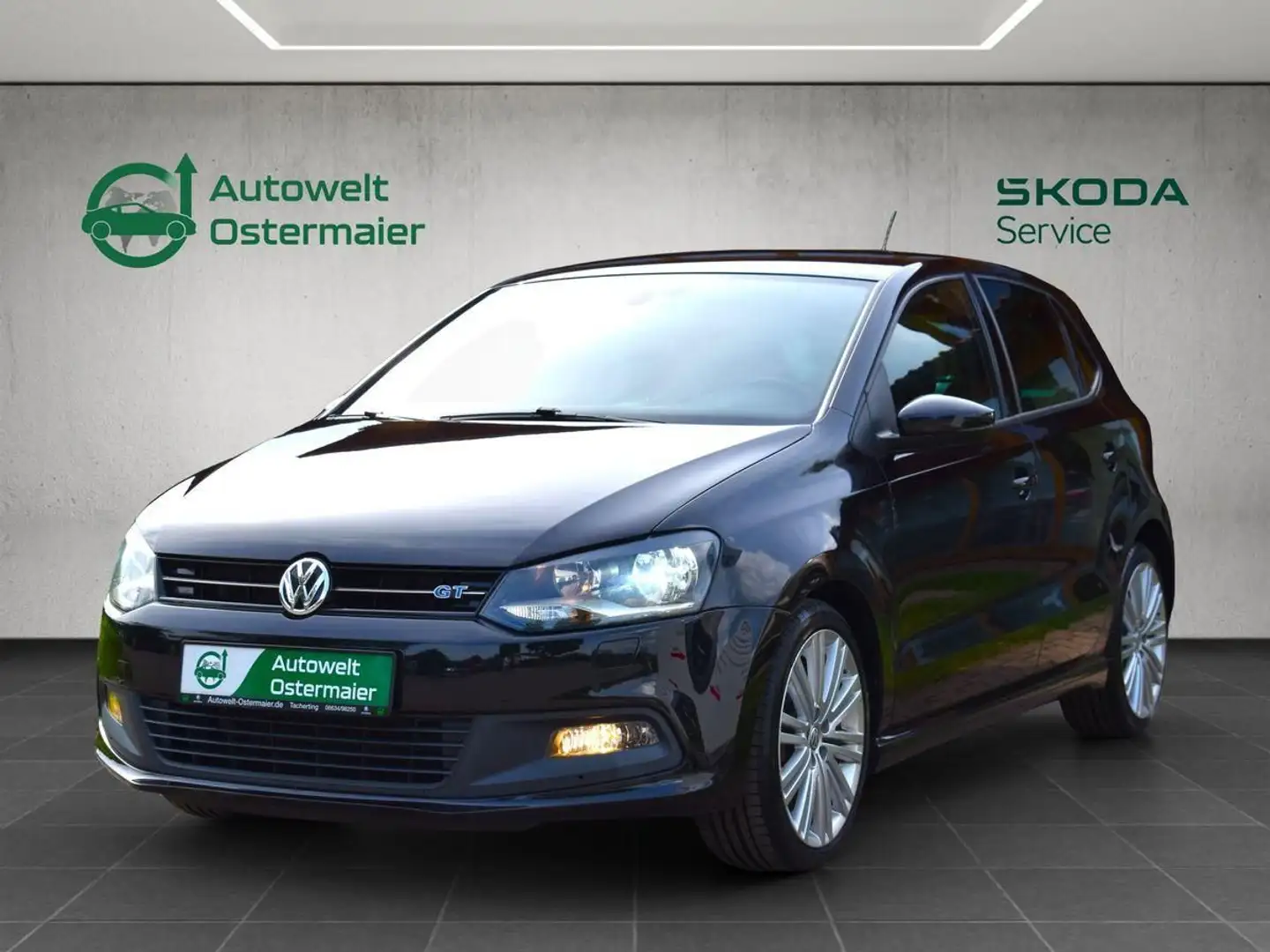 Volkswagen Polo 1.4 TSI BlueGT*Navi*Climatr.*DCC*SHZ* Negro - 1