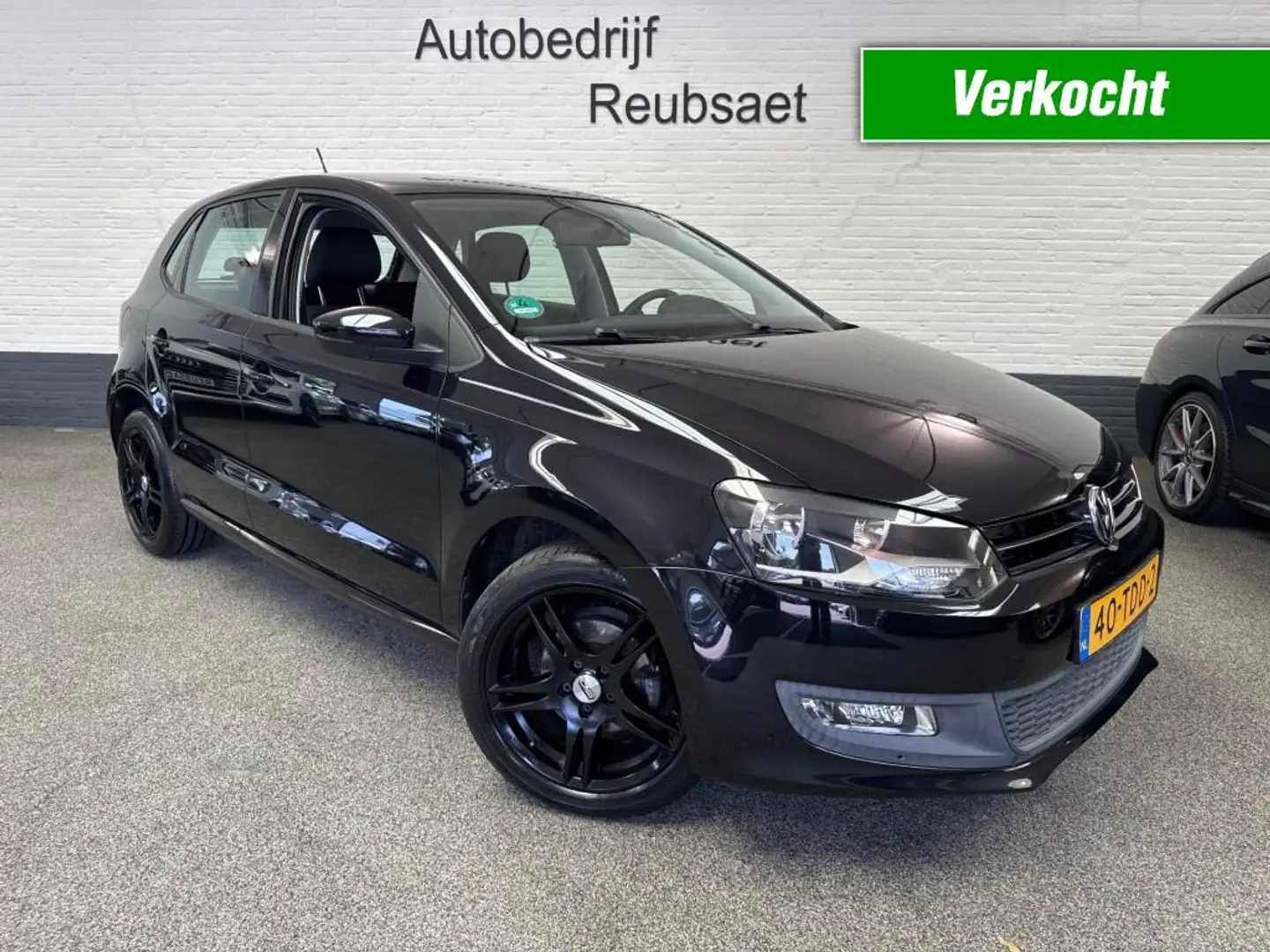 Volkswagen Polo 1.2 Comfortline VERKOCHT!!! Schwarz - 1