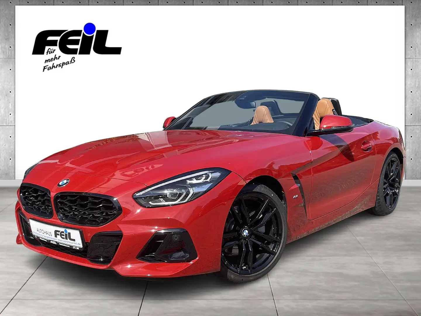 BMW Z4 sDrive20i   DAB LED WLAN Klimaaut. PDC Rouge - 1