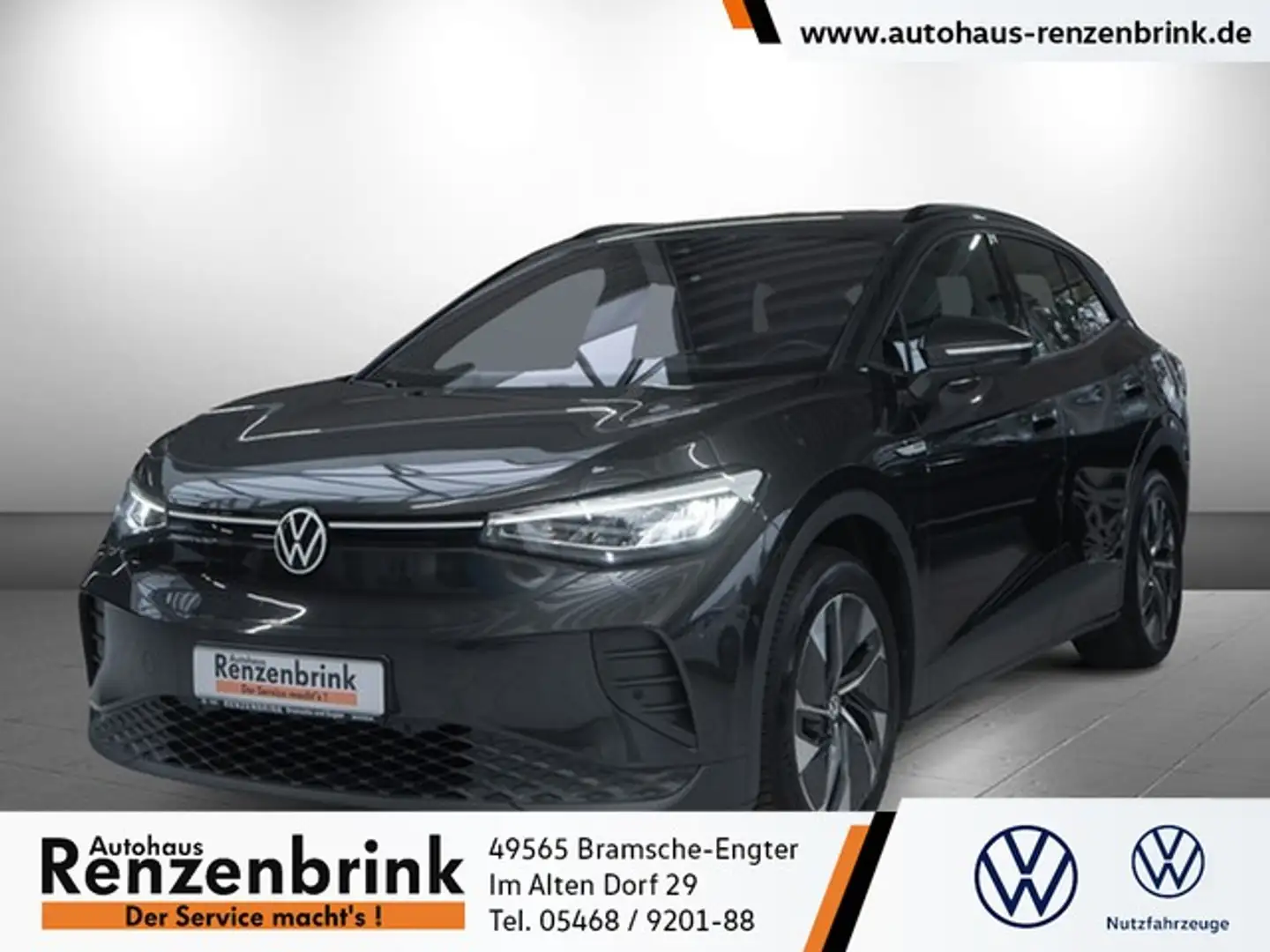 Volkswagen ID.4 Pro Performance Life 77 kWh AHK ACC Wärmepumpe Grau - 1