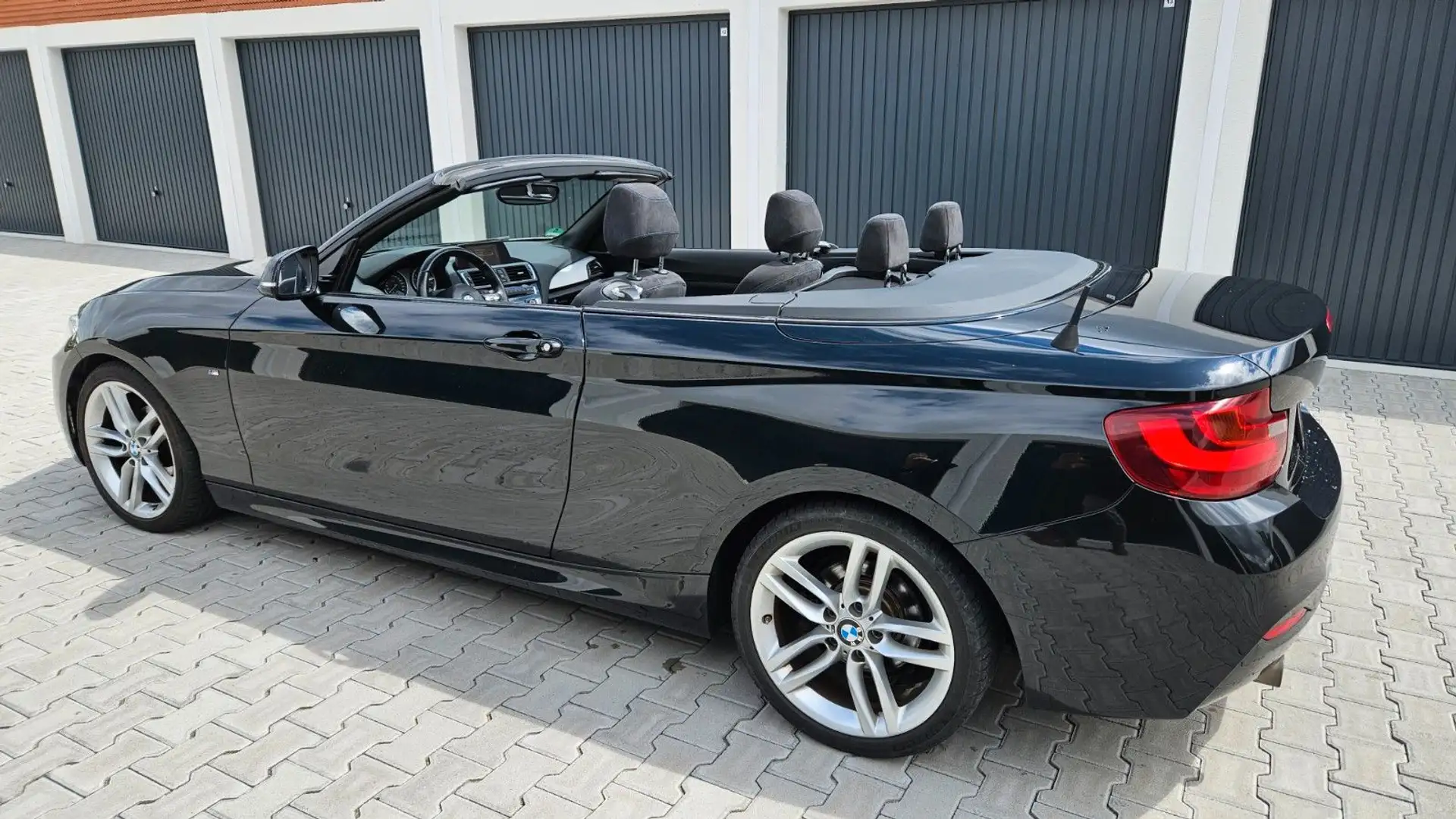 BMW 218 i Cabrio M Sport Negro - 2