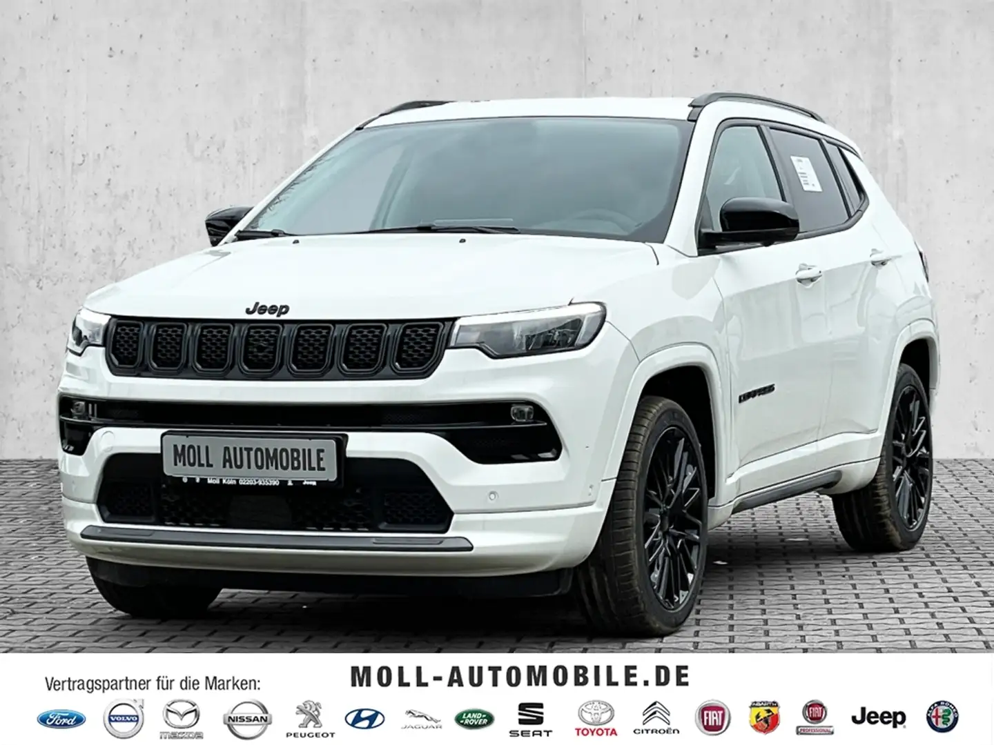 Jeep Compass E-HYBRID HIGH ALTITUDE PREMIUM TECHNOLOGIE WINTER Weiß - 1