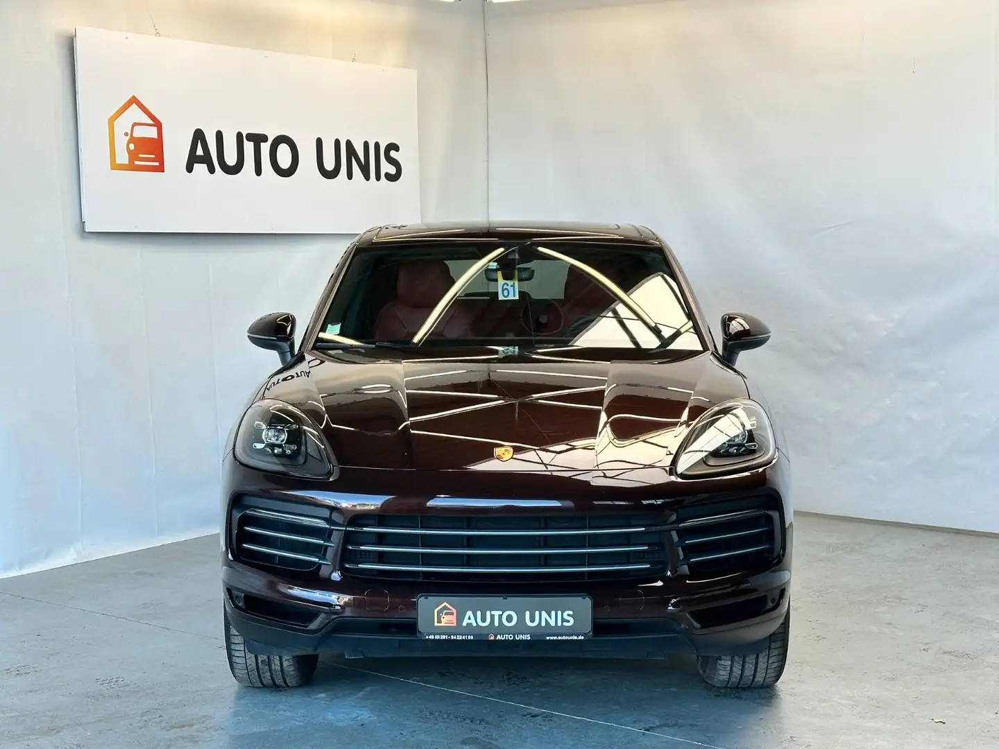 Porsche Cayenne E-power*Rotes Leder*Scheckheft*1.Hand Braun - 2